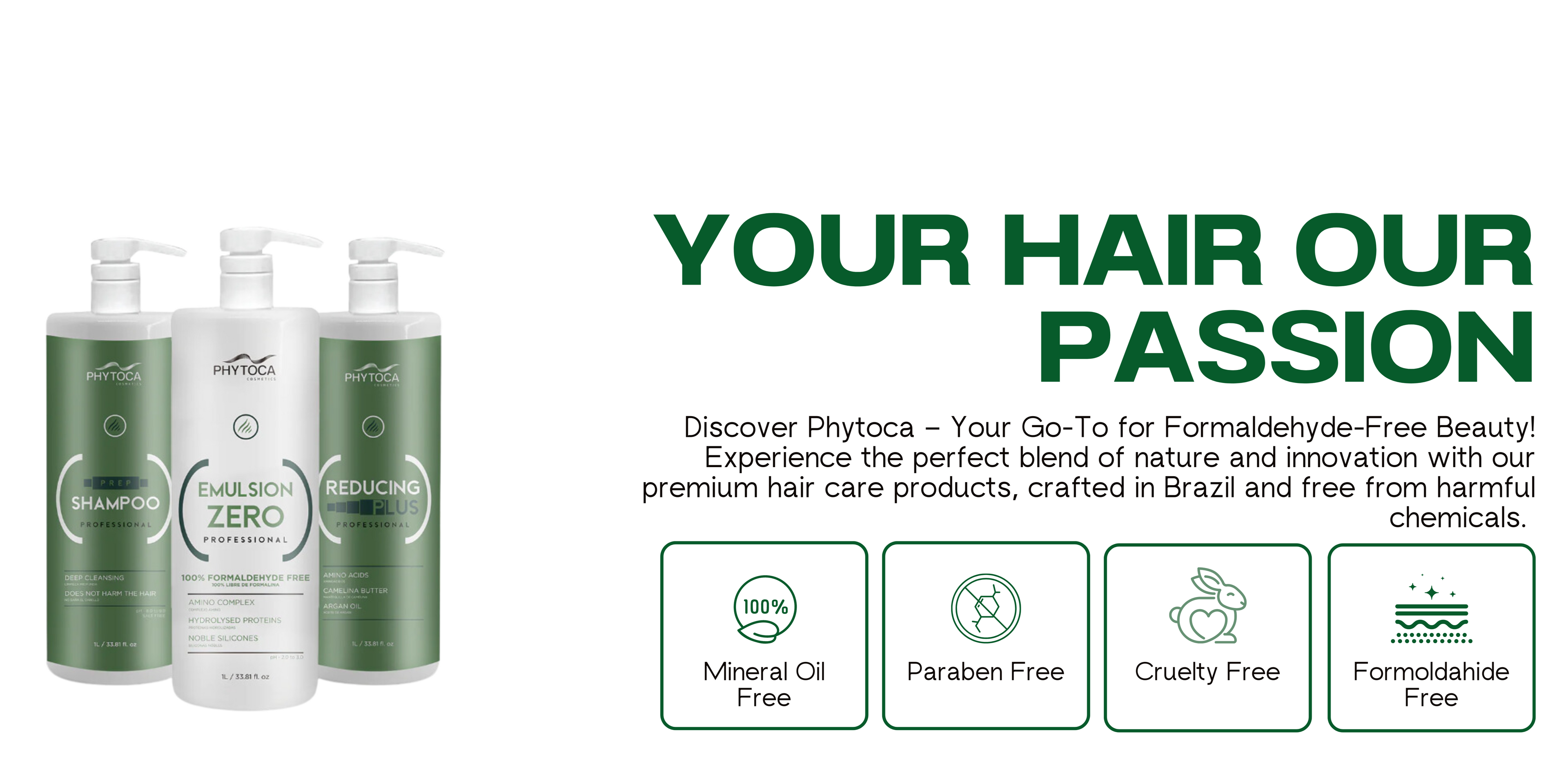 "Phytoca California professional hair care products - salon-quality treatments"